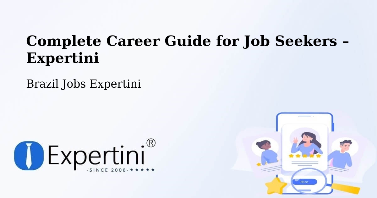 Career Guide for Job Seekers – Capim - Capim, Brazil Jobs Expertini